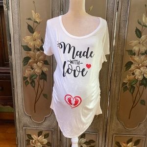 RUBY & LACE maternity t-shirt NWT